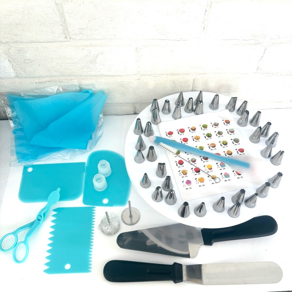 Cake Turntable Set  50 pcs - Picture 2 of 4